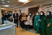 دکتر تهرانیان، روز جهانی ماما را به کارشناسان مامایی بیمارستان جامع بانوان آرش تبریک گفت